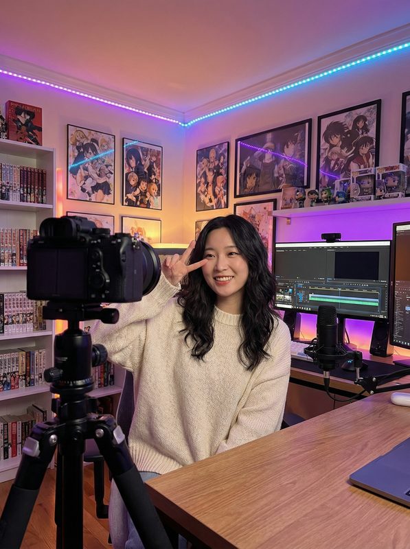 小蓝视频动漫女主播-月光酱